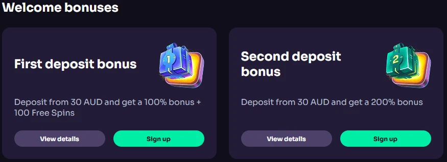 Regular bonuses of WinSpirit: Wednesday Free Spins and Sunday gifts